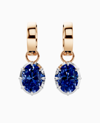 Royal Blue Lab Sapphire / Oval / 2ct
