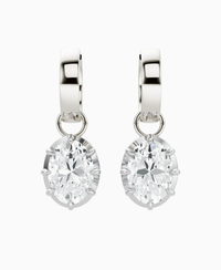 White Lab Diamond / Oval / 2ct