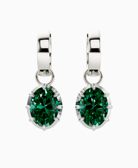 Zambian Lab Emerald / Oval / 2ct