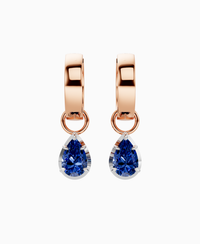 Royal Blue Lab Sapphire / Pear / 0.5ct
