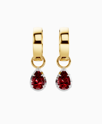 Pigeon Blood Lab Ruby / Pear / 0.5ct