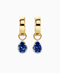 Royal Blue Lab Sapphire / Pear / 0.5ct