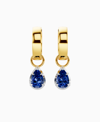 Royal Blue Lab Sapphire / Pear / 0.5ct