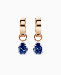 Royal Blue Lab Sapphire / Pear / 0.5ct