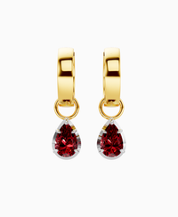 Pigeon Blood Lab Ruby / Pear / 0.5ct