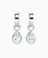 White Lab Diamond / Pear / 1ct