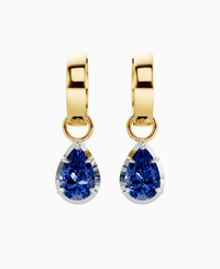 Royal Blue Lab Sapphire / Pear / 1ct