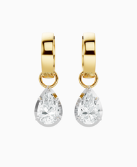 White Lab Diamond / Pear / 1ct