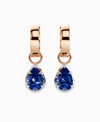 Royal Blue Lab Sapphire / Pear / 1ct