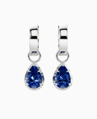 Royal Blue Lab Sapphire / Pear / 1ct
