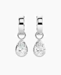 White Lab Diamond / Pear / 1ct