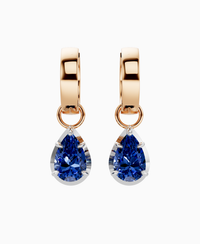 Royal Blue Lab Sapphire / Pear / 1ct