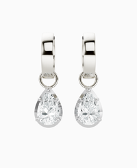White Lab Diamond / Pear / 1ct