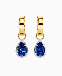 Royal Blue Lab Sapphire / Pear / 1ct