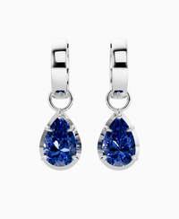 Royal Blue Lab Sapphire / Pear / 1.5ct