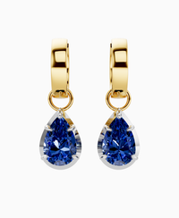 Royal Blue Lab Sapphire / Pear / 1.5ct