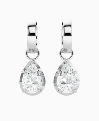 White Lab Diamond / Pear / 2ct