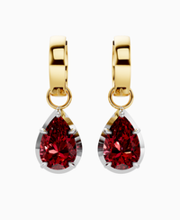 Pigeon Blood Lab Ruby / Pear / 2ct