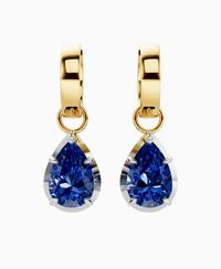 Royal Blue Lab Sapphire / Pear / 2ct