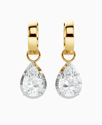White Lab Diamond / Pear / 2ct