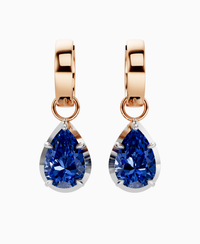 Royal Blue Lab Sapphire / Pear / 2ct