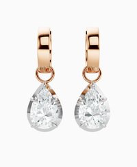 White Lab Diamond / Pear / 2ct