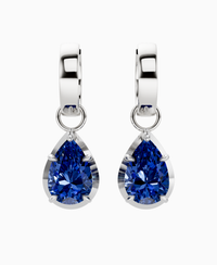Royal Blue Lab Sapphire / Pear / 2ct