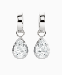 White Lab Diamond / Pear / 2ct