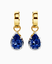 Royal Blue Lab Sapphire / Pear / 2ct