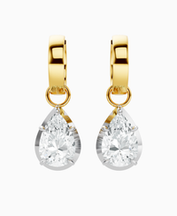 White Lab Diamond / Pear / 2ct