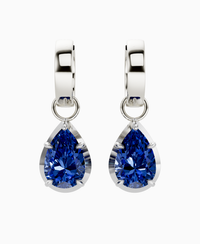 Royal Blue Lab Sapphire / Pear / 2ct
