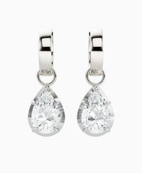 White Lab Diamond / Pear / 2ct
