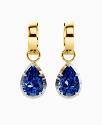 Royal Blue Lab Sapphire / Pear / 2ct