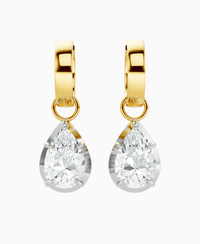 White Lab Diamond / Pear / 2ct