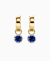 Royal Blue Lab Sapphire / Round / 0.5ct