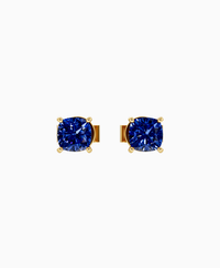 Royal Blue Lab Sapphire / Cushion / 0.5ct