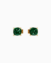 Zambian Lab Emerald / Cushion / 0.5ct