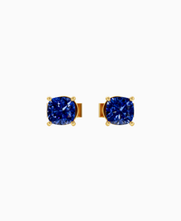 Royal Blue Lab Sapphire / Cushion / 0.5ct