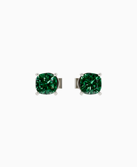 Zambian Lab Emerald / Cushion / 0.5ct
