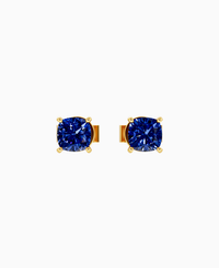 Royal Blue Lab Sapphire / Cushion / 0.5ct