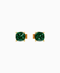Zambian Lab Emerald / Cushion / 0.5ct
