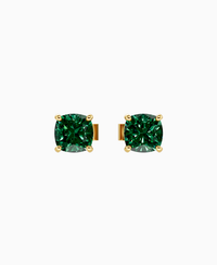 Zambian Lab Emerald / Cushion / 0.8ct