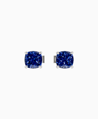 Royal Blue Lab Sapphire / Cushion / 0.8ct