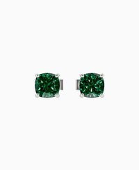 Zambian Lab Emerald / Cushion / 0.8ct