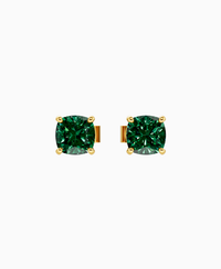 Zambian Lab Emerald / Cushion / 0.8ct