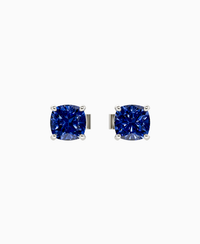 Royal Blue Lab Sapphire / Cushion / 0.8ct