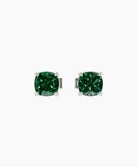Zambian Lab Emerald / Cushion / 0.8ct