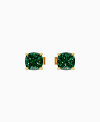 Zambian Lab Emerald / Cushion / 0.8ct