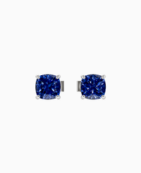 Royal Blue Lab Sapphire / Cushion / 0.8ct