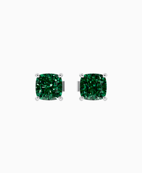 Zambian Lab Emerald / Cushion / 1ct